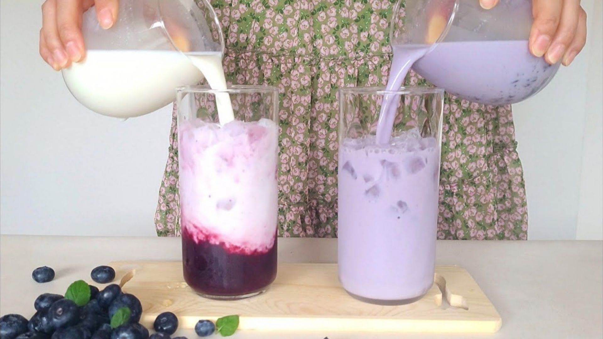 Blueberry Yogurt Drink